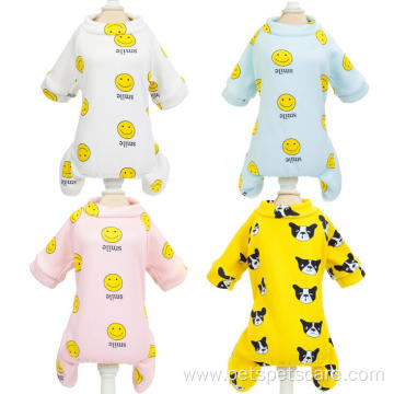 Fashionable printing designers winter cotton dog clothes